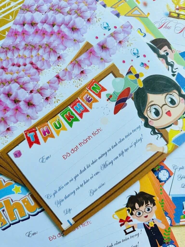 Mẫu Thư Khen Học Sinh Tiểu Học Cách tự tạo mẫu thư khen